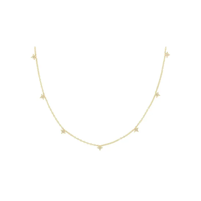 7 Diamond Sparkle Necklace ef collection Necklaces