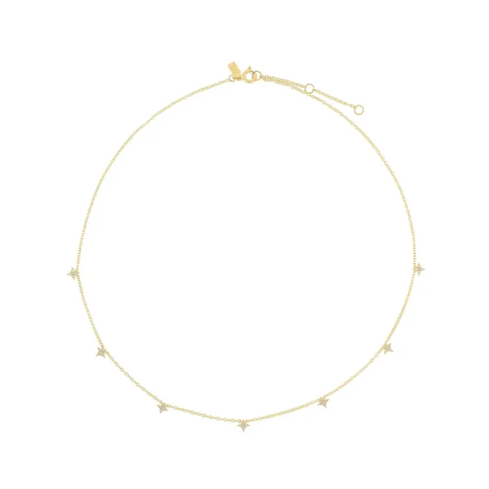 7 Diamond Sparkle Necklace ef collection Necklaces