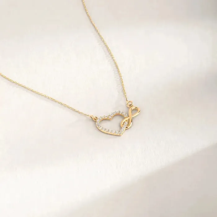 Aide Love Heart Pendant Necklace Necklaces