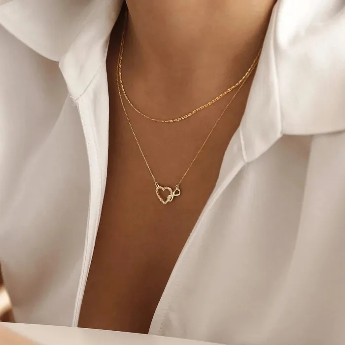 Aide Love Heart Pendant Necklace Necklaces