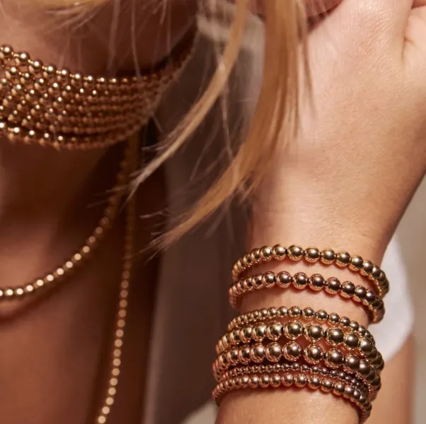 Alexa Leigh Bracelets 4MM Ball Bracelet Alexa Leigh Bracelets 4MM Ball Bracelet