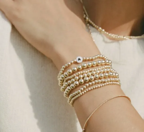 Alexa Leigh Bracelets 4MM Ball Bracelet Alexa Leigh Bracelets 4MM Ball Bracelet