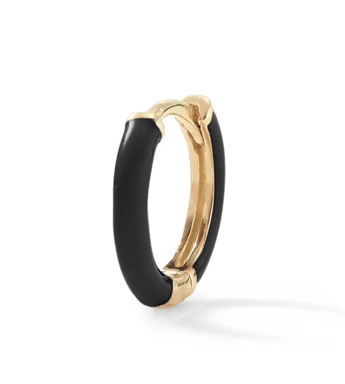 Alison Lou Jewels Rings Tiny Enamel Huggy