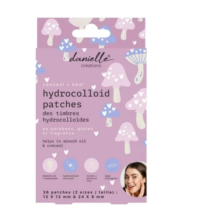 Blemish Patches Hydrocolloid Mushroom Upper Canada Soap Earrings