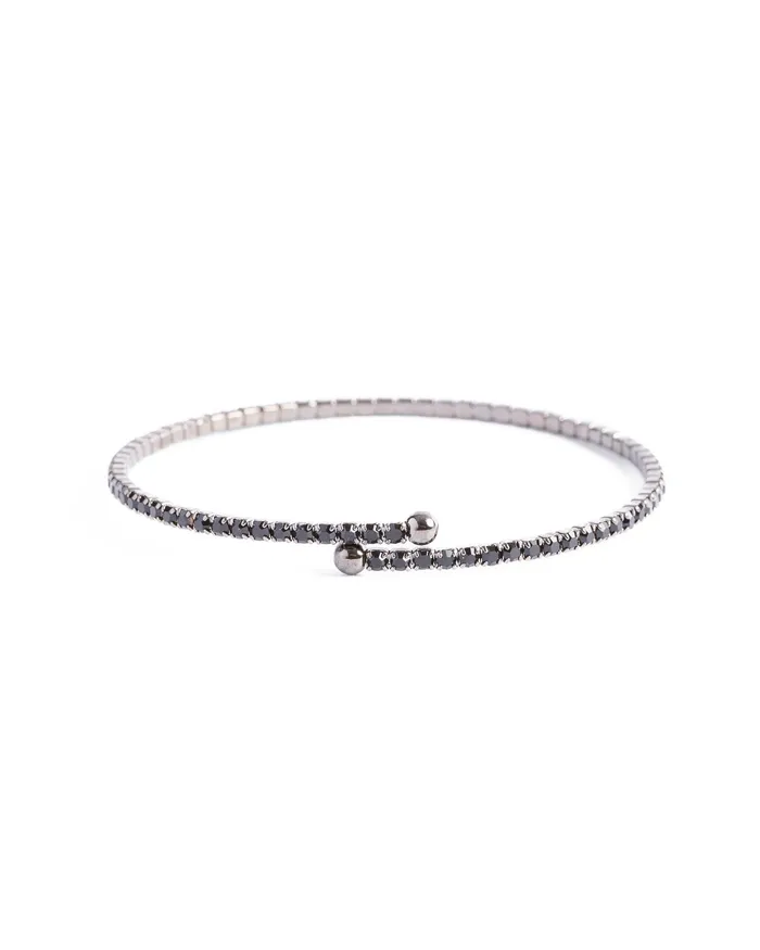 Bracelets Black Adjustable Bracelet Monarch Market