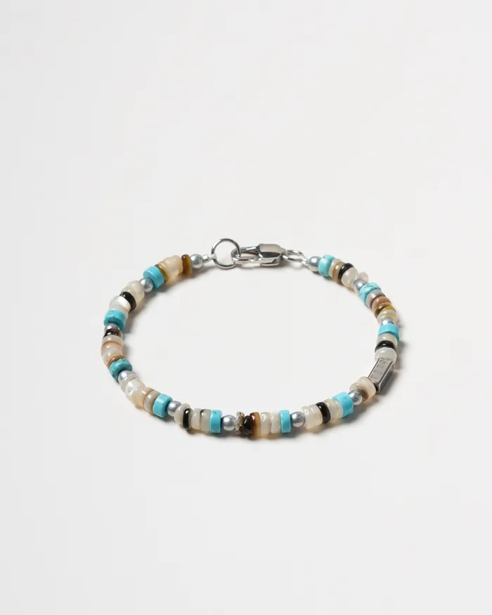 Bracelets CUN Gobi Turquoise Heishi Beaded Bracelet