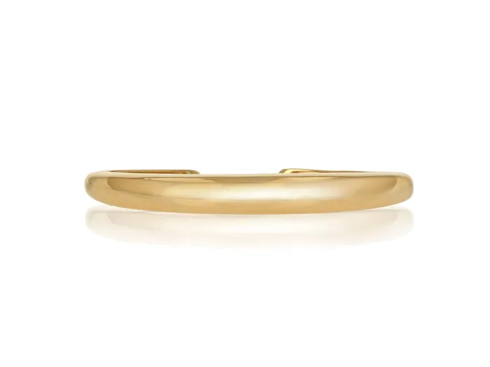 Bracelets Rachel Reid Gold Domed Bangle