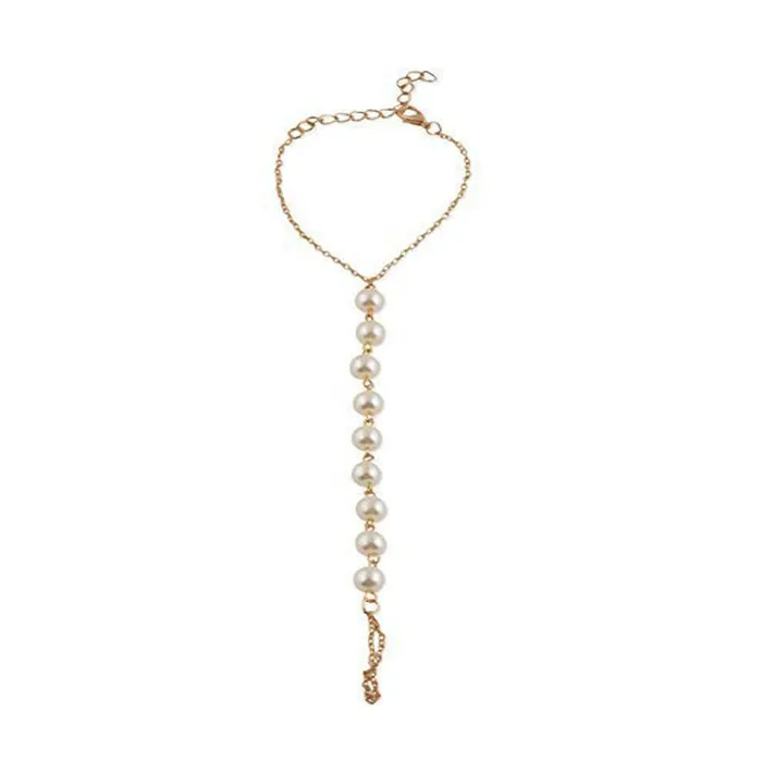 Bracelets Yellow Chimes Stylish Golden Pearl Ring Strand Bracelets for Girls and Women Yellow Chimes Bracelets Yellow Chimes Stylish Golden Pearl Ring Strand Bracelets for Girls and Women Yellow Chimes