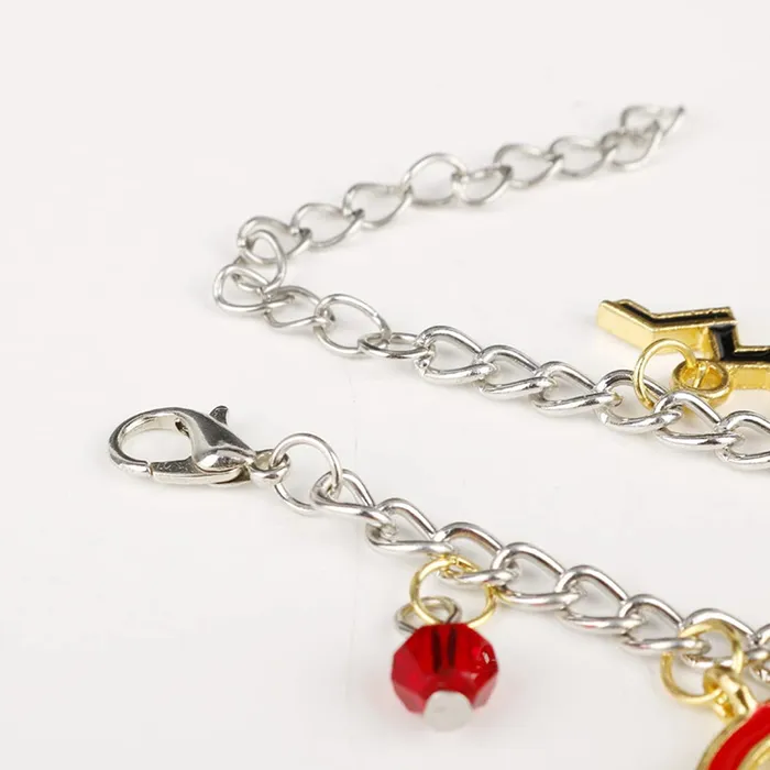 Bracelets Yellow Chimes Yellow Chimes Silver Toned Harry Potter Merchandise Warner Bros Super Heros Charm Multicolor Bracelet for Girls and Women M YCFJBR13HEROSMC