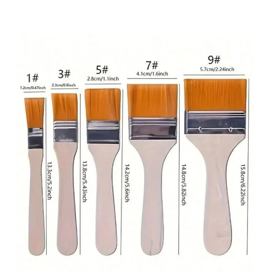 Brush Set Resinarthub Earrings