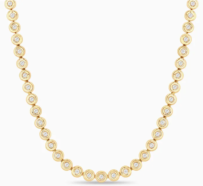 Carbon Hyde Necklaces Orb Tennis Necklace