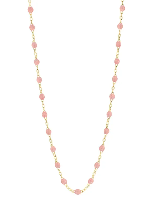Classic Gigi Necklace in Blush Yellow Gold Gigi Clozeau Necklaces