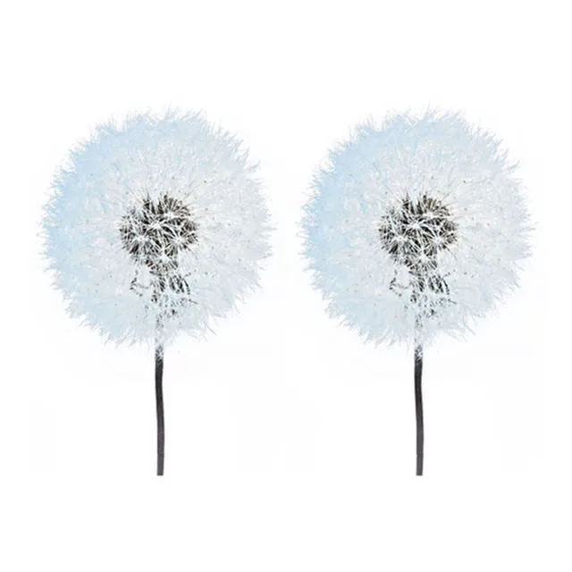 Dandelion Dried Flower Resin 2 pcs 2 variants Resin Art Hub Earrings
