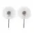 Dandelion Dried Flower Resin 2 pcs 2 variants Resin Art Hub Earrings