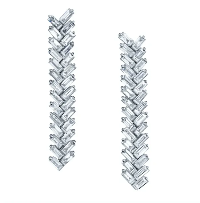 Earrings Anita Ko Short Zipper Earrings