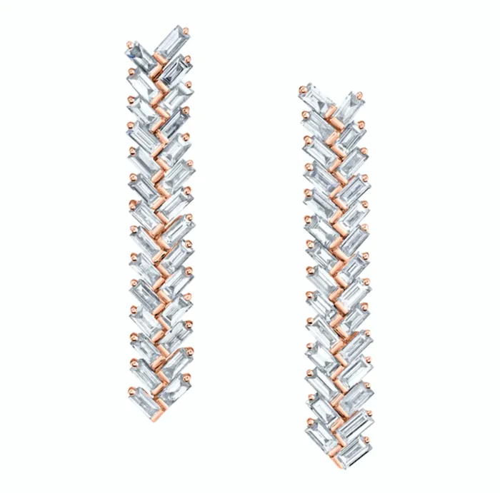 Earrings Anita Ko Short Zipper Earrings