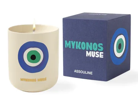 Earrings ASSOULINE Mykonos Muse Travel From Home Candle