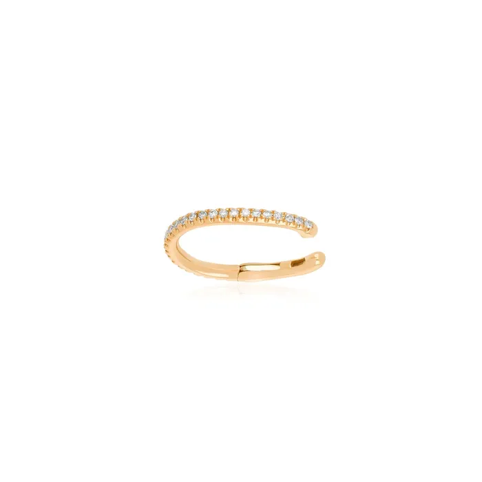 Earrings ef collection Diamond Ear Cuff