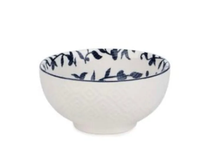 Earrings Foliage Motif Bowl Attitudes Import