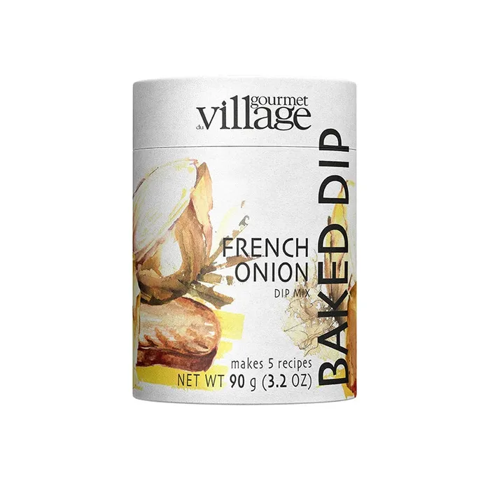 Earrings Gourmet du Village French Onion Dip Canister