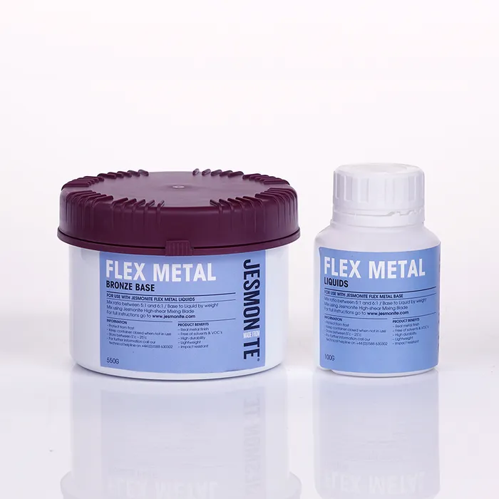 Earrings Jesmonite AC730 Flex Metal Gel Coats Liquid Kit 650grams Jesmonite