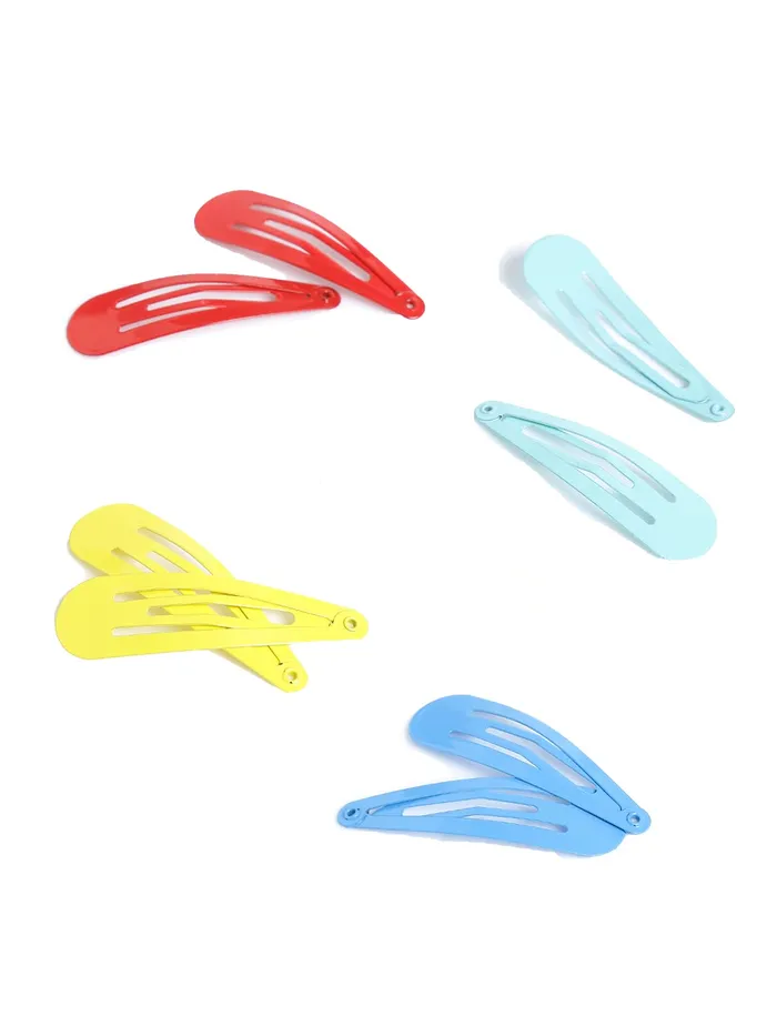 Earrings Melbees by Yellow Chimes Combo of 13 pcs with 5 PCs Printed Bow Hair Clips Ribbon Hair Clips and 8 Pcs Hair Snap Clips Hair Accessories for Kids Girls MultiColor Meduim YCHACLKD003MC Yellow Chimes