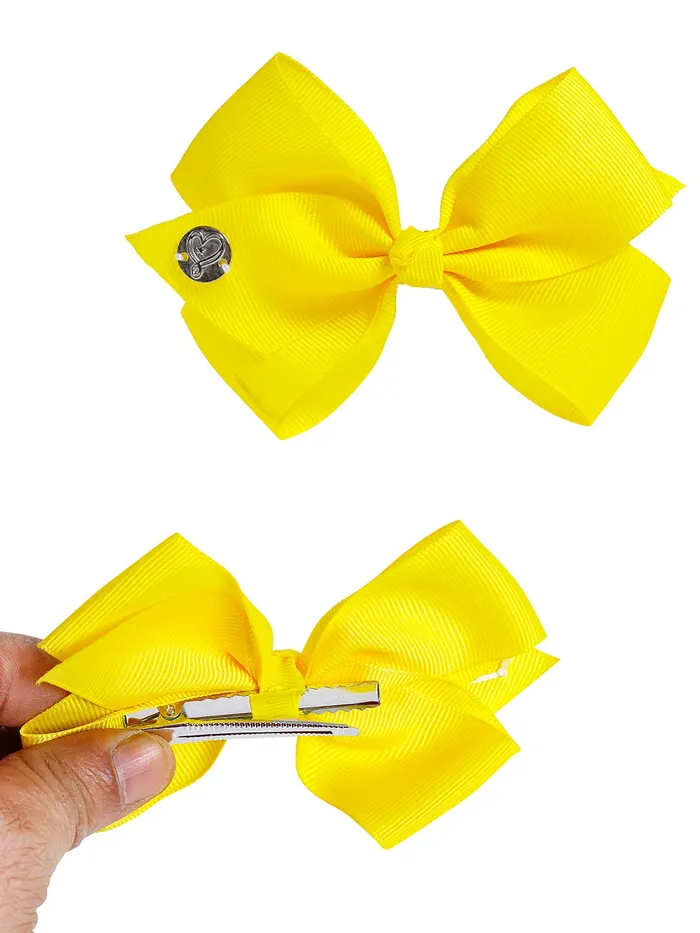 Earrings Melbees by Yellow Chimes Melbees by Yellow Chimes Hair Clips for Girls 6 Pcs Bow Hairclips Hair Accessories Printed Unicorn Mermaid Pattern Alligator Hair Clips for Kids and Girls