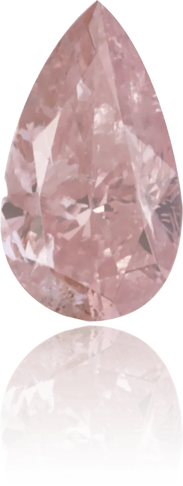 Earrings Natural Pink Diamond Pear Shape 046 ct Polished Langerman Diamonds