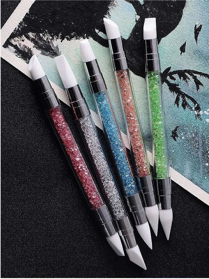 Earrings Resin Art Hub Acrylic Pen Brushes Set of 5pcs