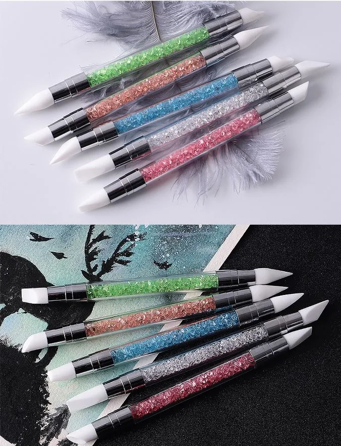 Earrings Resin Art Hub Acrylic Pen Brushes Set of 5pcs