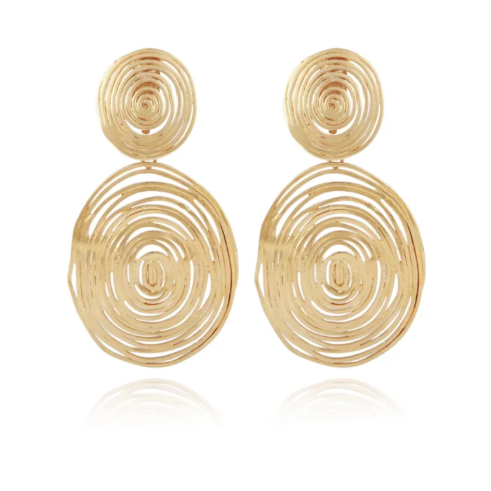 Earrings Wave Earrings Large gas bijoux