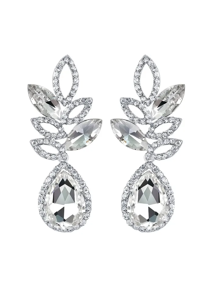 Earrings Yellow Chimes Crystal Earrings for Women SilverPlated White Crystal Leafy Drop Earrings For Women and Girls Yellow Chimes Earrings Yellow Chimes Crystal Earrings for Women SilverPlated White Crystal Leafy Drop Earrings For Women and Girls Yellow Chimes