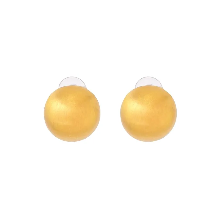 Earrings Yellow Chimes Earrings for Women and Girls Fashion Golden Stud Earrings for Women Gold Plated Matte Brushed Round Studs Earrings Birthday Gift for Girls Women Anniversary Gift for Wife Yellow Chimes Earrings Yellow Chimes Earrings for Women and Girls Fashion Golden Stud Earrings for Women Gold Plated Matte Brushed Round Studs Earrings Birthday Gift for Girls Women Anniversary Gift for Wife Yellow Chimes