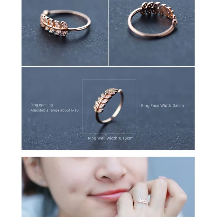 Earrings Yellow Chimes Rings for Women and Girls Crystal Ring Adjustable Crystal Rings Rose Gold Tone Combo of 3pcs Ring for Women Birthday Gift For girls and women Anniversary Gift for Wife Yellow Chimes