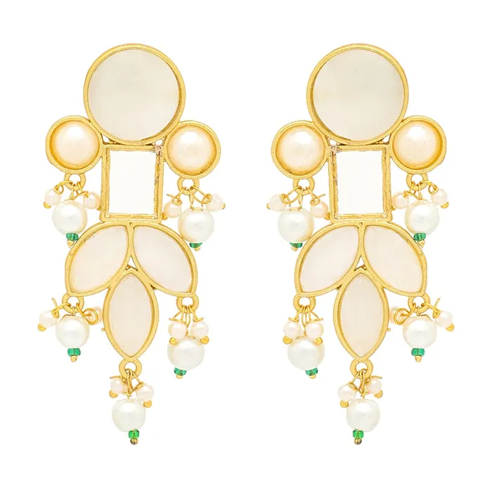 Earrings Yellow Chimes Yellow Chimes Danglers Earrings for Women Traditional Gold Plated Studded White Stone Ethnic Dangler Drop Earrings for Women and Girls Earrings Yellow Chimes Yellow Chimes Danglers Earrings for Women Traditional Gold Plated Studded White Stone Ethnic Dangler Drop Earrings for Women and Girls