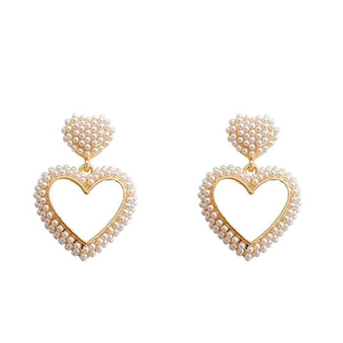 Earrings Yellow Chimes Yellow Chimes Earrings for Women and Girls Black Drop Earrings for Women Valentine Special Love Heart Drop Earrings Birthday Gift for girls and women Anniversary Gift for Wife