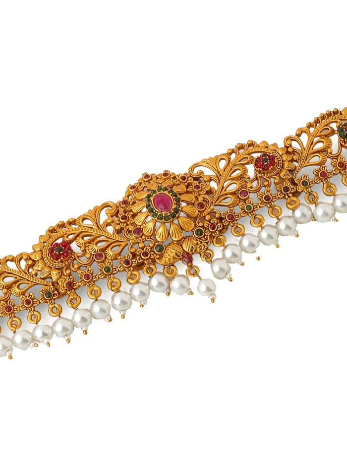 Earrings Yellow Chimes Yellow Chimes Kamarbandh for Women and Girls Traditional Gold Plated Kamarband for Women Gold Plated Saree Wedding Waist Chain for Women Birthday Gift for girls and women