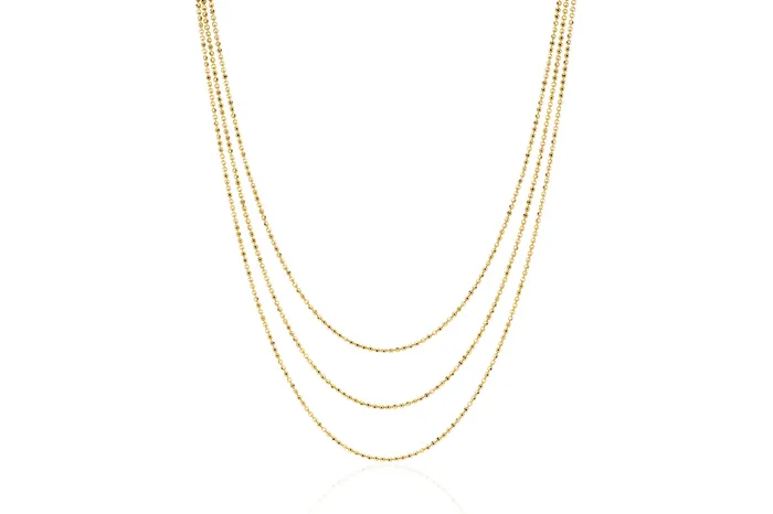 ef collection Hasson triple layered Necklace Necklaces