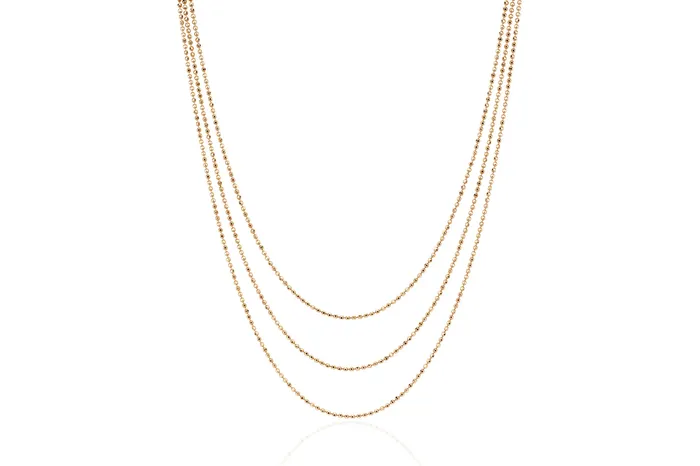 ef collection Hasson triple layered Necklace Necklaces