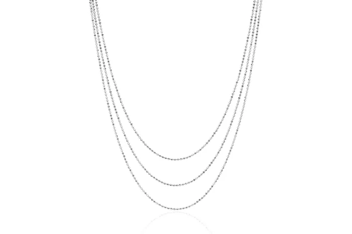 ef collection Hasson triple layered Necklace Necklaces