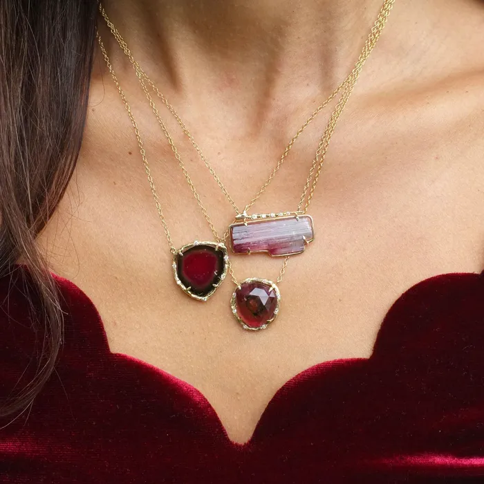 Elisabeth Bell Necklaces Tourmaline Light Necklace