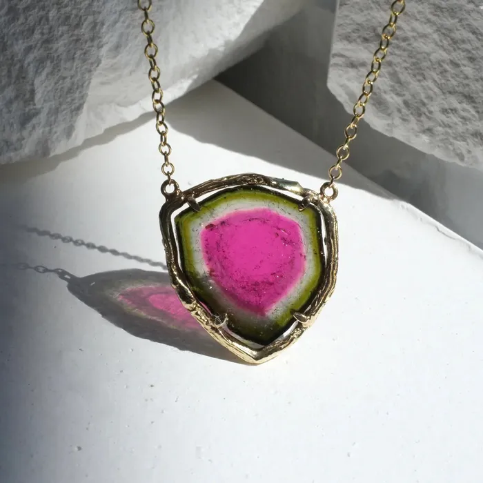 Elisabeth Bell Necklaces Tourmaline Light Necklace