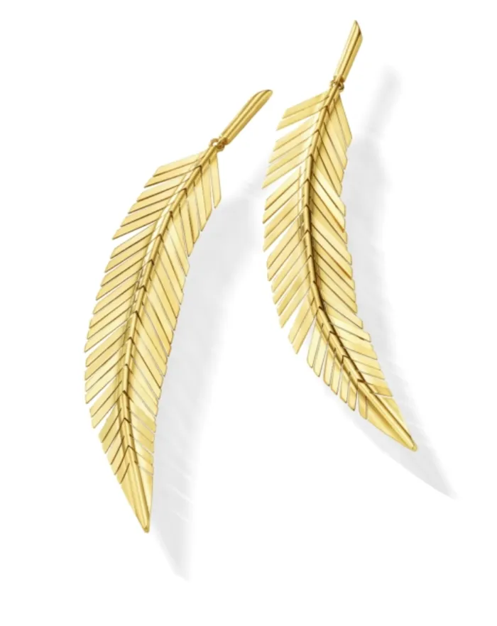 Feather Earrings Medium Cadar Earrings