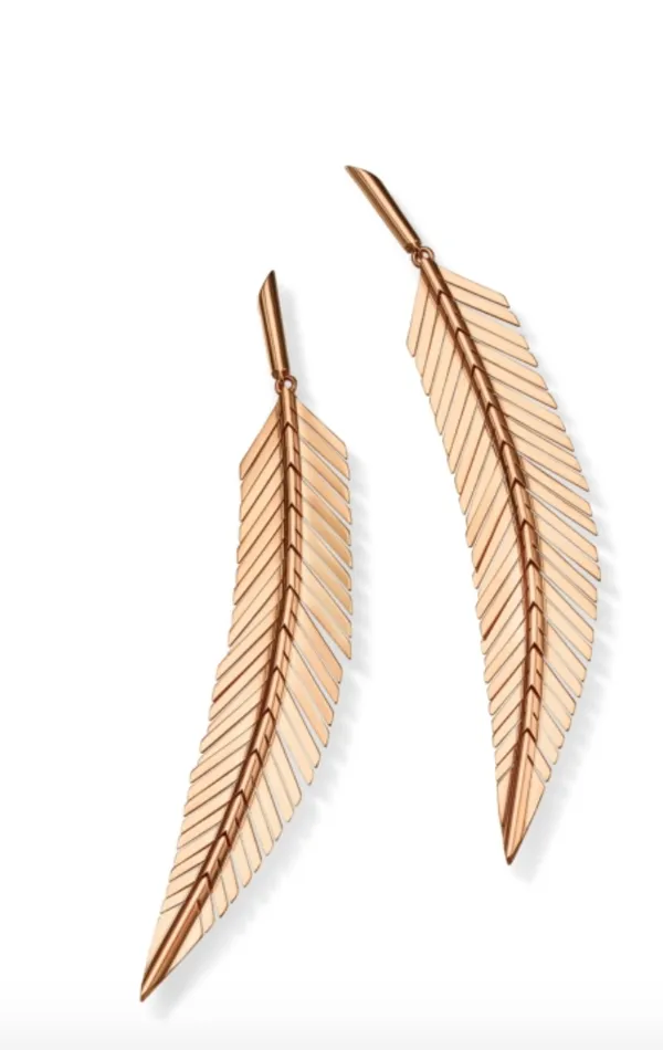 Feather Earrings Medium Cadar Earrings
