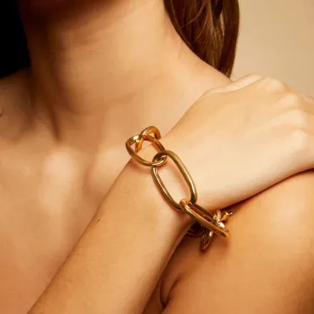 gas bijoux Bracelets Maille Ovale Bracelet