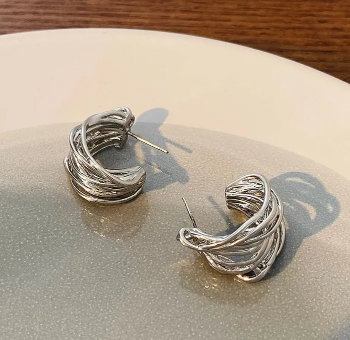 Get Signatured Earrings Mason Wires Hoops Get Signatured Earrings Mason Wires Hoops