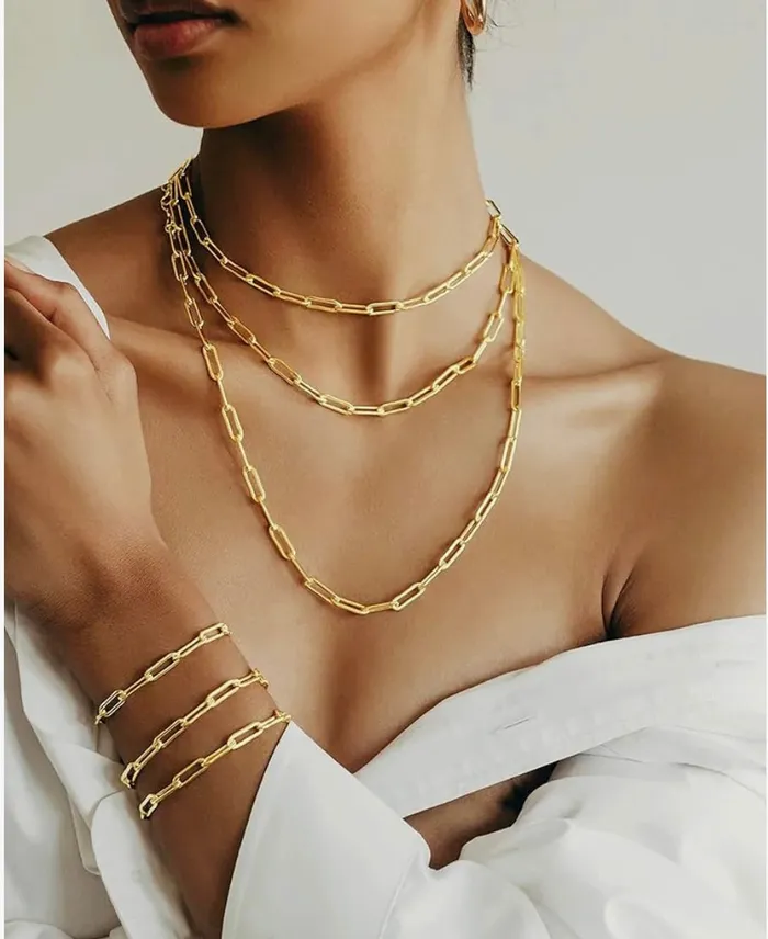 Get Signatured Necklaces Paperclip Necklace