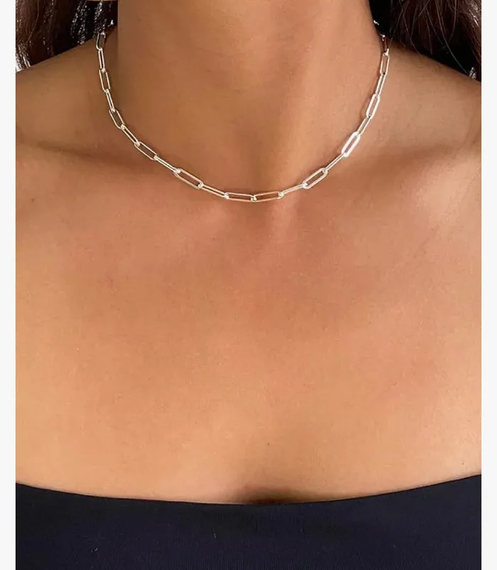 Get Signatured Necklaces Paperclip Necklace