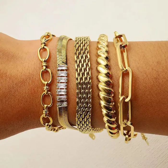 Get Signatured Rings Stackable Bracelets