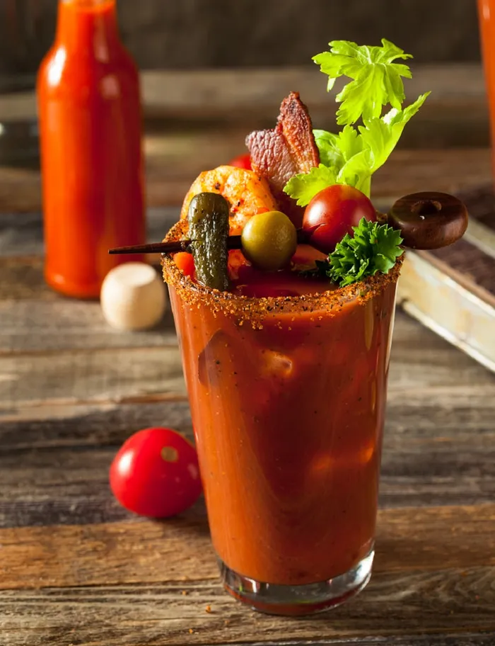 Gourmet du Village Earrings Bloody MaryCaesar Mix